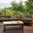 thumbnail image 4 of Classic Accessories Ravenna Water-Resistant Patio Chair Seat Cushion Cover, 18 x 18 x 2 Inch, Espresso, 4 of 12