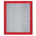 thumbnail image 3 of Aarco Products DCC3630RR 1-Door Enclosed Bulletin Board - Red, 3 of 3
