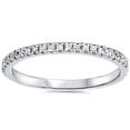 thumbnail image 2 of Pompeii 5/8 Ct TDW Diamond Cushion Halo Engagement Wedding Ring Set White Gold (H/I,I1-I2), 2 of 3