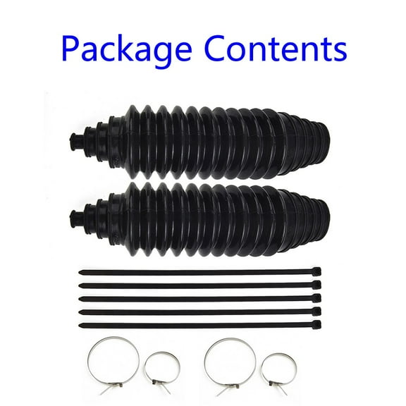 2 Set CV Boot Kit Silicone Rack And Pinion Steering Boot Pinion Boot Gaiter Kit For All Cars Gaiter Pinion Boots