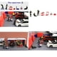 thumbnail image 2 of 1:64 escenas minúsculas figuras de plástico gasolinera personaje juguetes Sunnimix Modelos en miniatura Personas, 2 of 8