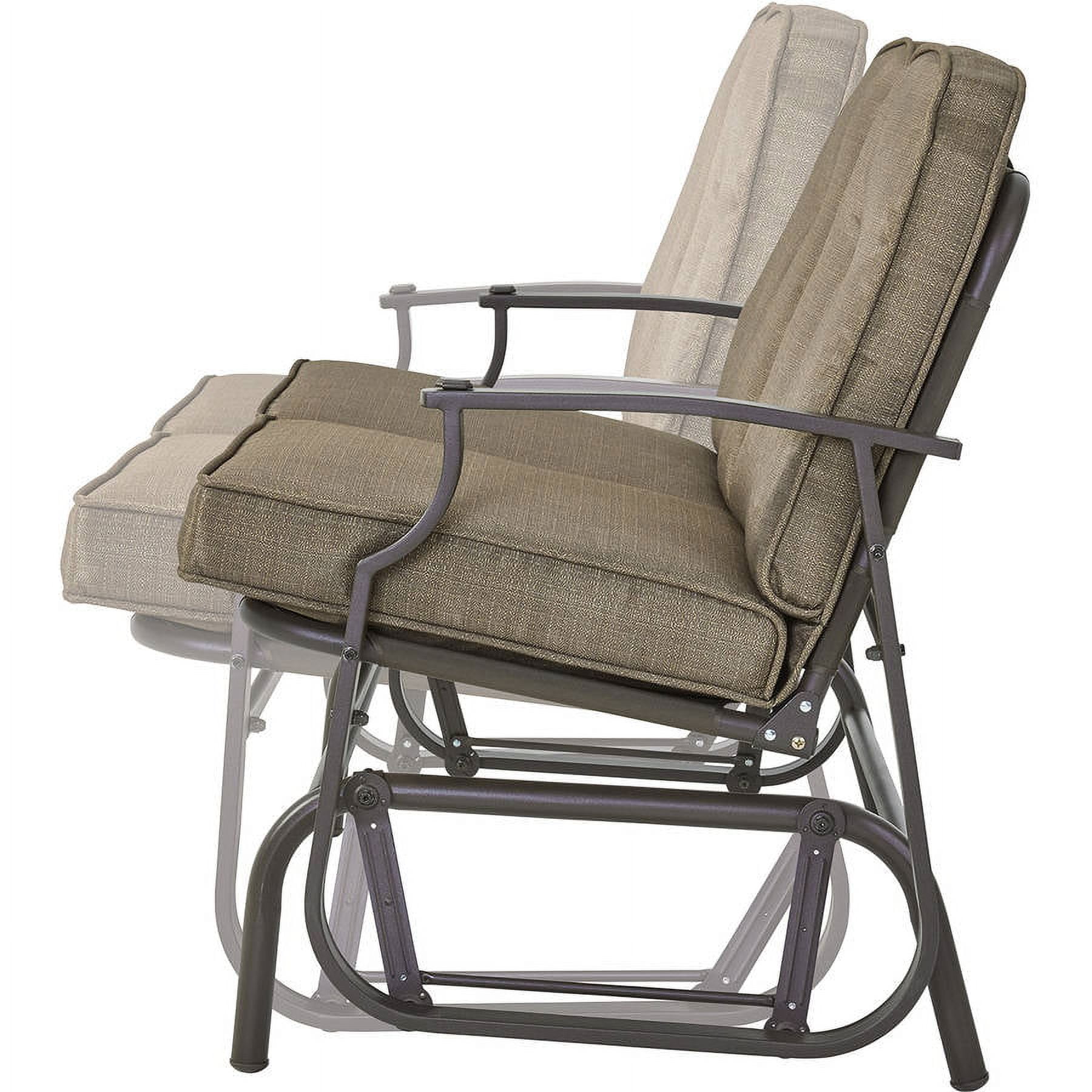 Mainstays wentworth outdoor glider on sale bench seats 2