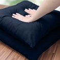 thumbnail image 3 of Juego de ropa de cama Insert Utopia, 2 unidades, color azul marino, 60 x 60 cm, 3 of 7