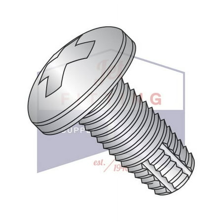 

6-32 x 5/8 Type F Thread Cutting Screws | Phillips | Pan Head | 410 Stainless Steel (Quantity: 2000)