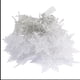 thumbnail image 5 of Cortina de luces LED con forma de copo de nieve, tira de luces de hielo para decoración de exteriores, cadena de luces de cono de hielo, cadena de luces de mariposa, luces para vestidos navideños, 5 of 5