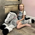 thumbnail image 5 of MaoGoLan 47" Giant Horse Stuffed Animal Large Stuffed Horse Plush Toy, 5 of 10