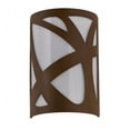 thumbnail image 6 of Meyda Tiffany 167588 Mosaic 2 Light 12" Tall Wall Sconce - Rustic Iron, 6 of 7