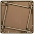 thumbnail image 6 of WYDK Kids Foldable Table, Folding Tables for Indoor and Outdoor Use,Square Card Table, Collapsible Design, Lightweight and Durable, Fold Up Tables, Ideal for Camping, Dining, Picnic,Tan, 6 of 9