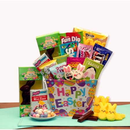 GBDS Hoppy Bunny Treats Easter Gift Basket - Easter Basket