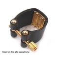 thumbnail image 1 of Clip de Fixation en Cuir pour Saxophone pour Accessoires Tenor Sax, 1 of 8