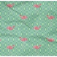 thumbnail image 4 of oneOone Organic Cotton Poplin Twill Fabric Geometric & Flamingo Bird Fabric Prints by Yard 42 Inch Wide, 4 of 4