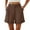 Khaki, variant on Woman’s Shorts Womens Casual Shorts Stylish Women's High Waist Tailored Shorts for Casual Work and Summer Outings Comfortable Pleated Design with Pockets for Everyday and Dressy Occasions