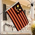 thumbnail image 5 of Halloween Garden Flag, 71x47 inch Stripes Halloween Flag Jack O Lantern Large House Flag Party Yard Outdoor Decorations, 5 of 5