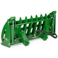 thumbnail image 4 of Titan Attachments 72in Clamshell Root Grapple Rake Fits John Deere Global Euro Loaders, Twin 3,000 PSI Cylinders, Brush Debris Landscaping Grapple, 4 of 6