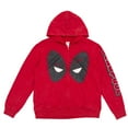thumbnail image 2 of Marvel Deadpool Fleece Zip Up Hoodie Adult, 2 of 5