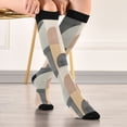 thumbnail image 5 of FORMRS Womens Knee High Socks Casual Long Thick Travel Daily Wear, 1 Pair, Abstract Shapes, 5 of 6