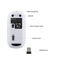 thumbnail image 6 of SHARE SUNSHINE 2.4G Wireless Mouse 3 DPI Silent Rechargeable Silver for Desktop Laptop, 6 of 6