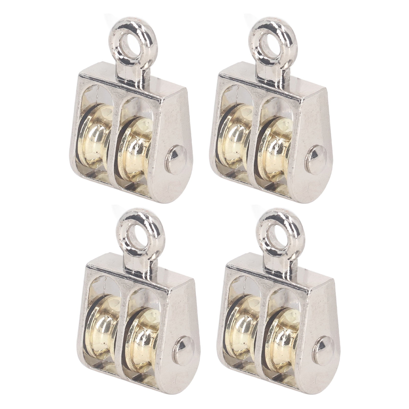 Double Pulley Block, Wear Proof Smoothly 100KG 220LBS Rust Protection