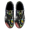 thumbnail image 2 of autism awareness Shoes Sneakers for Women Men Black Size 12, 2 of 7