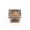 Dark Antique Bronze, variant on Schaub And Company 818-MOP-PN Symphony Solid Brass 1-3/8" Luxury Designer Square Cabinet