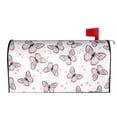 thumbnail image 3 of Fotbe Pink Butterflies (2) Mailbox Covers Post Letter Box Cover Garden Decor Standard Size-25.5x21 in, 3 of 9