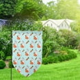 thumbnail image 2 of Wukai Rabbit Is Eating Carrots Print Garden Flag 12.5x18 Inch Double Sided Sun-resistant Rain-resistant, Wrinkle-resistant Colorfast(Only Flag), 2 of 7