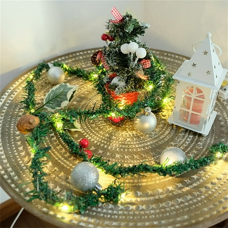 Sinhoon Christmas String Lights with Pine Cones Berries Indoor Outdoor Thanksgiving Xmas Fairy Light for Garden Garland Party Decorations
