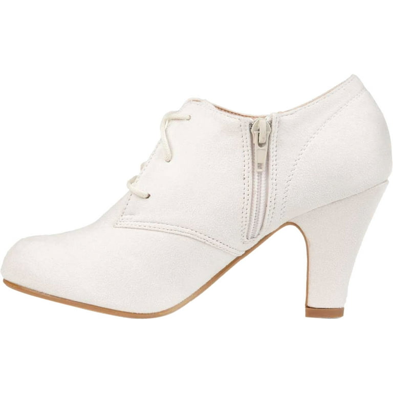 Journee collection leona women's oxford high heels sales