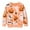 Orange, variant on HILEELANG Toddler Girl Sweatshirts Halloween Pumpkin Ghost Printed Cotton Casual Crew Neck Long Sleeve Tops Shirt 2T