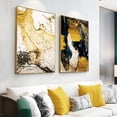 thumbnail image 3 of Set 3 Cuadros Canvas Abstractos Dorados, 3 of 4