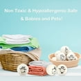 thumbnail image 5 of Wool Dryer Balls, 8 Pack, Organic Dryer Balls, 100% New Zealand Wool Handmade Chemical-Free Eco Dryer Balls - Anti Static-kainga recka, 5 of 7