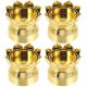 thumbnail image 1 of 4pcs Plastic Lotus Candle Stick Lotus Candle Holder Buddha Hall Vintage Candlestick Holder, 1 of 4