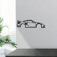thumbnail image 6 of Sport Car Metal Wall Art for Boys Room, Kids Car Wall Decor for Bedroom, Nursery, Playroom & Living Room, Racing Car Silhouette Wall Hanging, Black Metal Auto Artwork, 6 of 10