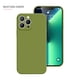 thumbnail image 1 of Funda de teléfono de silicona líquida Original para iPhone 11, 12, 13, 14 Plus Pro Max, cubierta de borde recto para iPhone 14, fundas de protección completa Fivean unisex, 1 of 2
