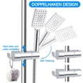 thumbnail image 4 of Adjustable for 16-25 mm, Fit All Showers, Secure & Stable Design Universal Shower Holder, 4 of 5