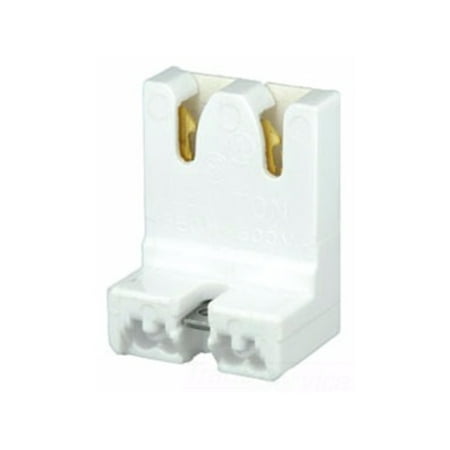 

Leviton 13451-N Medium Base T8 Only Bi-Pin Low Profile Fluorescent Lampholder (Package of 5)