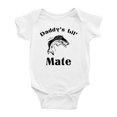 thumbnail image 1 of Fishing Daddy's Lil' Mate Funny Infant Bodysuit  For Baby Girl, 1 of 3