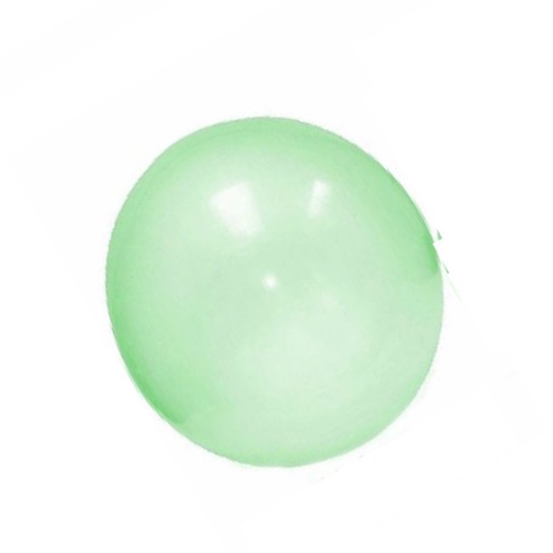 Eigraketly Juguete de bola de burbujas para niños, suministros simples para fiestas, juguetes para niños y niñas, bola inflable de Color sólido Deportes acuáticos Verde/70cm Eigraketly OD017022-03