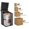 Cosco Outdoor Living BoxGuard, Large Lockable Package Delivery and