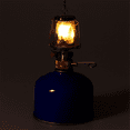 thumbnail image 2 of Outdoor Camping Gas Lantern Piezo Ignition Portable Mini Gas Tent Lamp Light Camping Equipment Cooking Accessories,1 x Camping Gas Lamp,Silver, 2 of 7