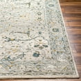 thumbnail image 6 of Hauteloom Aviva Living Room, Bedroom Area Rug - Gray, Ivory, Green - 5'3"-Round, 6 of 14
