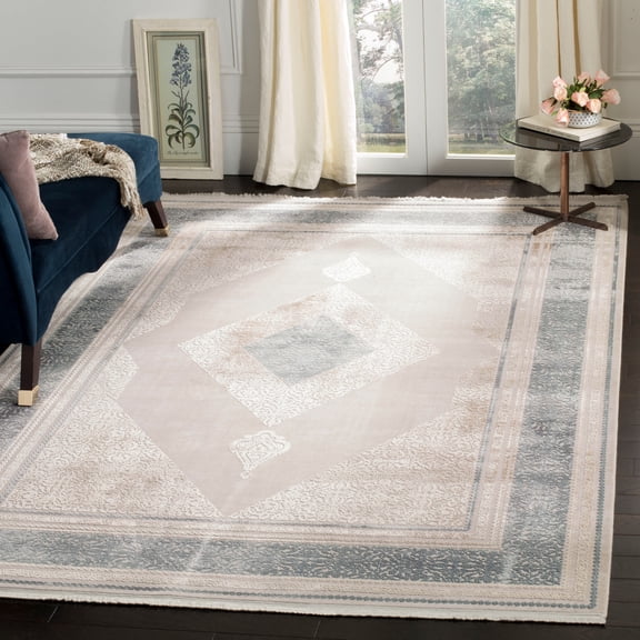 Safavieh Eclipse Ognena Geometric Area Rug, Beige/Gray, 4' x 6'