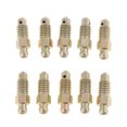 thumbnail image 2 of 10 Tornillos de Purga de Freno de 25 Mm para Motocicleta de Coche de Repuesto M8 * 1,25 Mm Sunnimix Tornillos de purga del freno del coche, 2 of 8