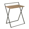 thumbnail image 3 of Escritorio Plegable Moderno para Laptop de MDF con Estructura Metálica – Mesa Compacta para Hogar u Oficina, 3 of 4