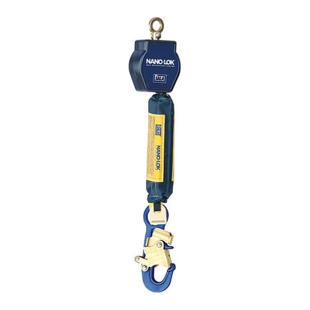 Self Retracting Web - Nano-Lok Self Retracting Lifeline, Web, 6 ft. (1.8m) 3M DBI-SALA 3101210