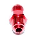 thumbnail image 4 of 10 Pieces Of RED 6AN AN-6 Male Thread Straight Aluminum Anodized Fitting Adapter RED 6AN AN-6 Male Thread Straight Aluminum Anodized Fitting Adapter, 4 of 5