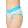 thumbnail image 4 of Kindly Yours Women's So Comfy Crossover Waist High Cut Panties, 2-Pack, Sizes XS-XXXL, 4 of 9