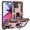 Rose Gold, variant on Hotpom Moto G Stylus 2023 5G Case, Military-Grade Shockproof Cover with 360° Rotating Kickstand - Rose Gold