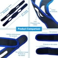 thumbnail image 4 of Anti Snoring Chin Strap, Jaw Strap for Snoring, Breathable Adjustable Fabric, Portable Stop Snoring Jaw Belt is Soft and Comfortable, Non-Stick Hair to Get Restful Sleep, 4 of 5