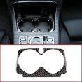 thumbnail image 4 of Para W205 C C180 C200 C300 GLC Accesorios Marco portavasos interior de fibra de carbono para coche Color fibra de carbono, 4 of 5